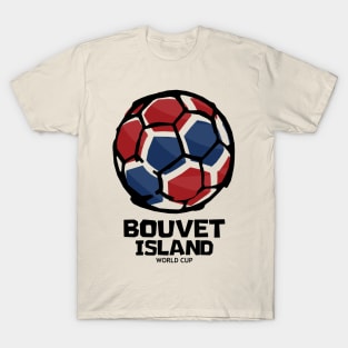 Bouvet Island Football Country Flag T-Shirt